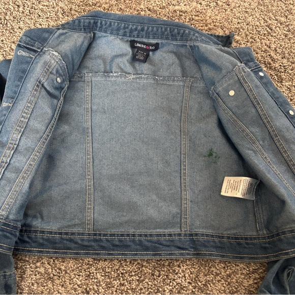 Vintage Limited Too Denim Kids Jacket - Picture 4 of 6